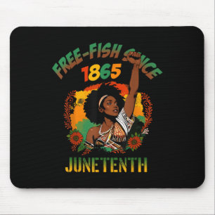 Free Ish Since 1865 African American Freeish Junet Mouse Mat