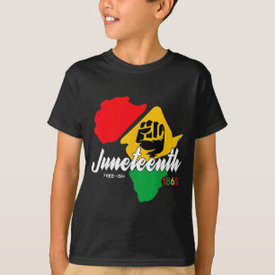 Free-ish since 1865 juneteenth day black pride T-Shirt