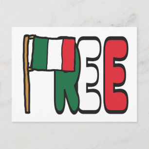 Free Italy - Italexit Postcard