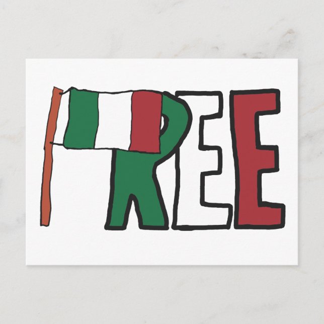 Free Italy Postcard (Front)