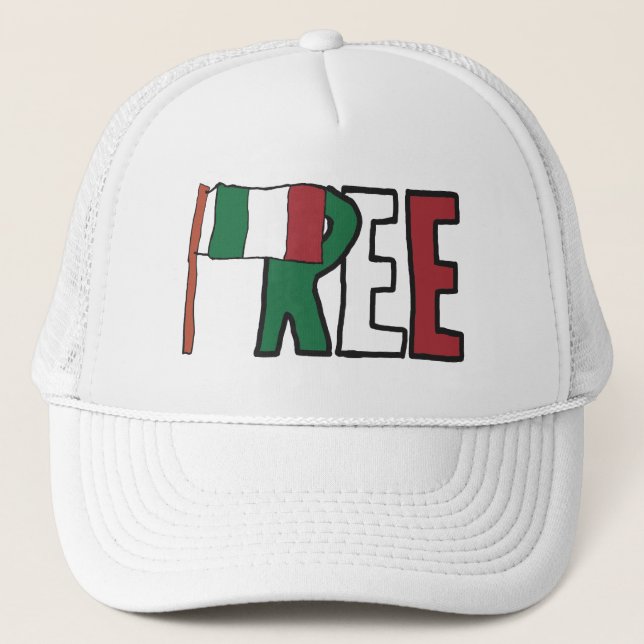 Free Italy Trucker Hat (Front)
