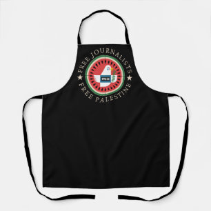 Free Jounalists Free Palestine Apron