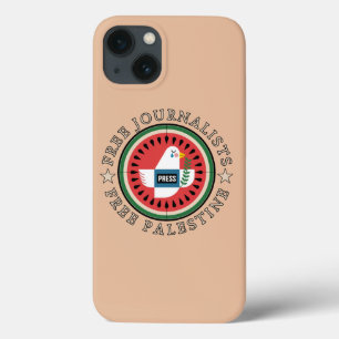 Free Jounalists Free Palestine iPhone 13 Case