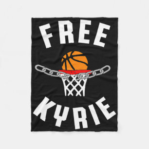 Free Kyrie Free Speech Anti Censorship Fun Bysketb Fleece Blanket