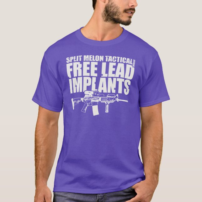 Free Lead Implants T-Shirt (Front)