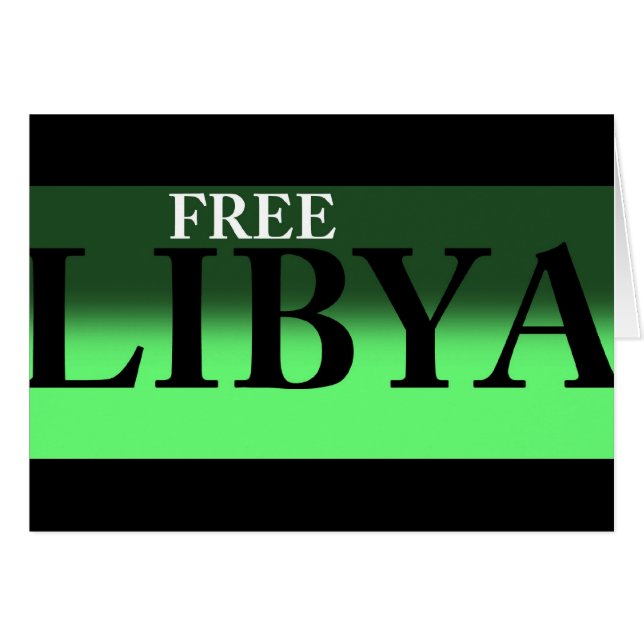 FREE LIBYA (Front Horizontal)