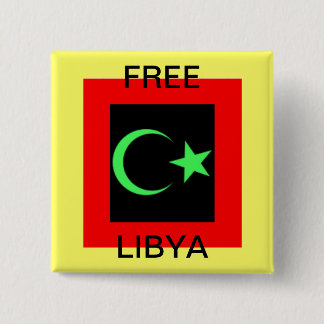 FREE LIBYA 15 CM SQUARE BADGE