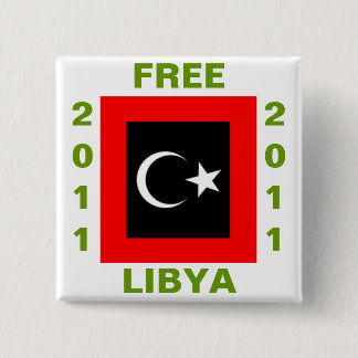 FREE LIBYA 2011 15 CM SQUARE BADGE