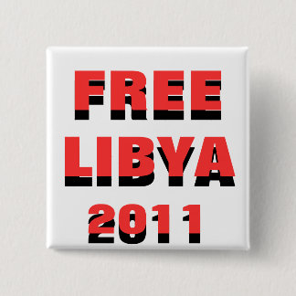 FREE LIBYA 2011 15 CM SQUARE BADGE