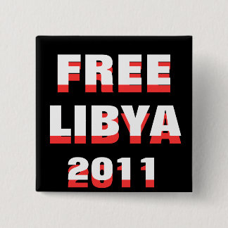 FREE LIBYA 2011 15 CM SQUARE BADGE