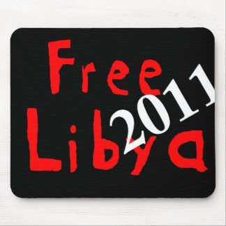 free libya 2011 mouse mat