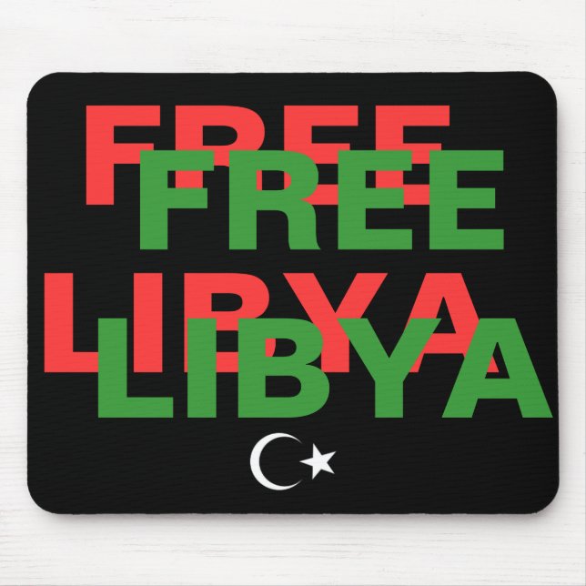 FREE LIBYA MOUSE MAT (Front)