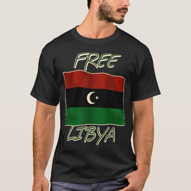 Free Libya T-Shirt (Front)