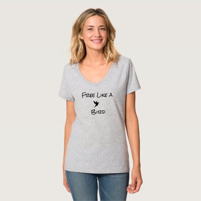 Free Like a Bird T-Shirt (Front Full)