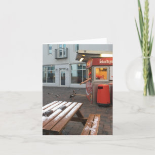 free lunch thank you notecard