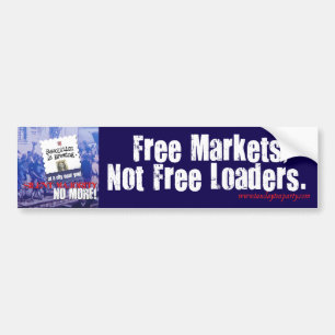 Free Markets Bumper Sticker
