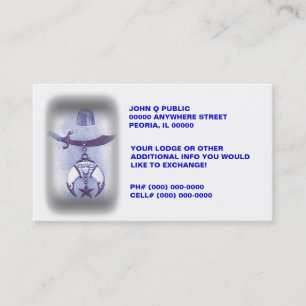 FREE MASON BUSINESS CARDS ~ INFO EXCHANGE CARDS
