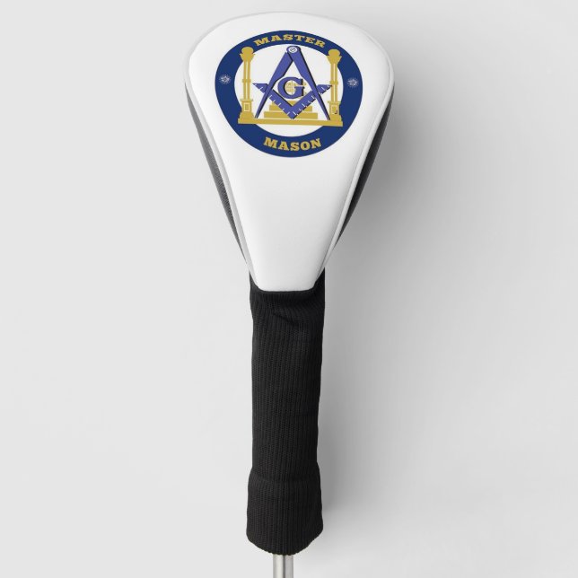 Free Mason Golf Head Cover (Front)