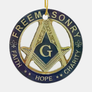 FREE MASONRY CERAMIC TREE DECORATION