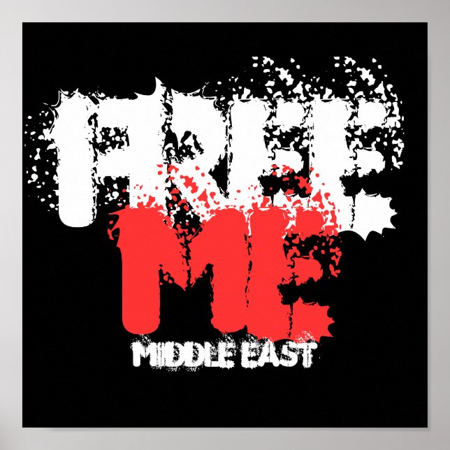 FREE ME MIDDLE EAST POSTER (Front)