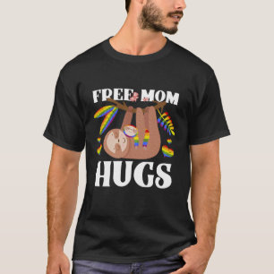 Free Mom Hugs Shirt, Funny Otter, LGBT Rainbow T-Shirt