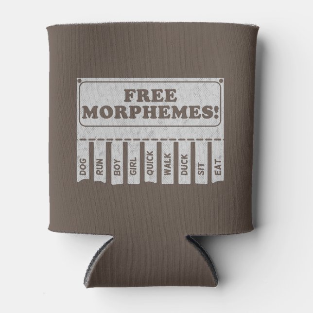 Free Morphemes Can Cooler (Front)