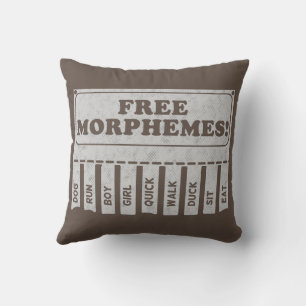 Free Morphemes Cushion