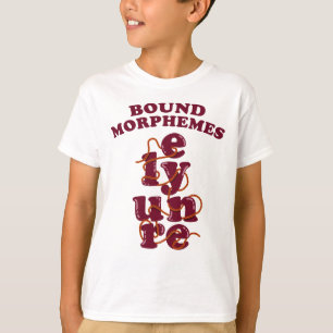 Free Morphemes Phonics Learning English T-Shirt