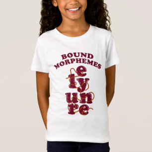 Free Morphemes Phonics Learning English T-Shirt