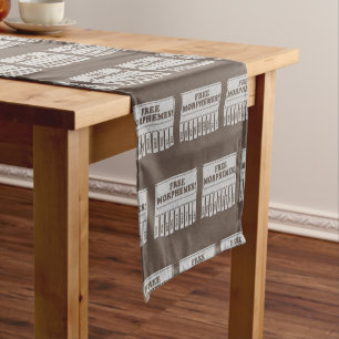 Free Morphemes Short Table Runner