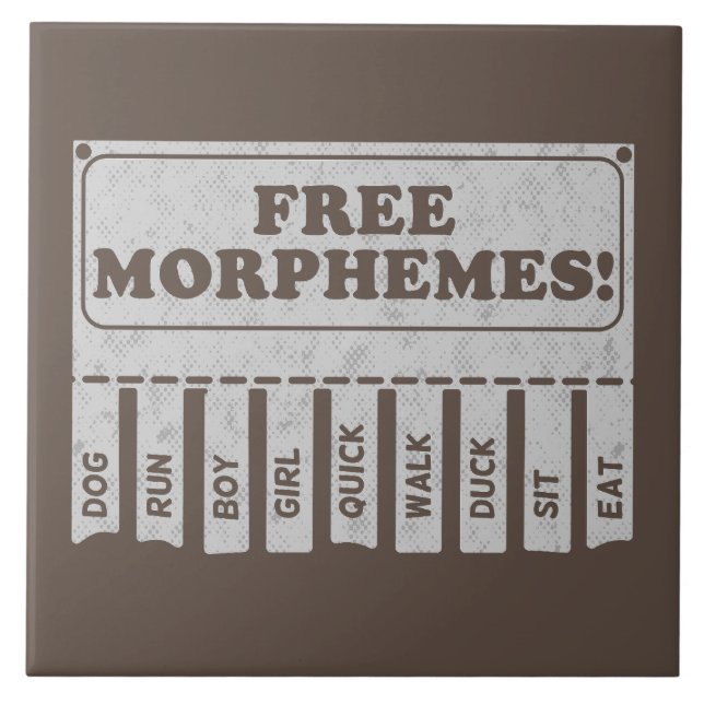 Free Morphemes Tile (Front)