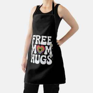 Free Mum Hug Transgender Lesbian Gay LGBT Pride  Apron