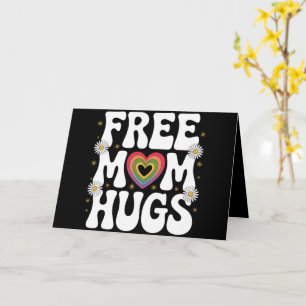 Free Mum Hug Transgender Lesbian Gay LGBT Pride  Card