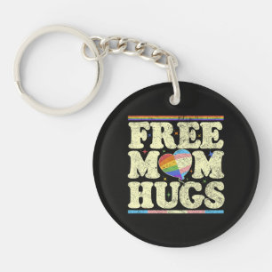 Free Mum Hugs Lgbt Pride Key Ring