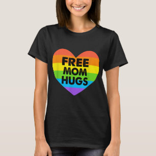 Free Mum Hugs LGBT T-Shirt