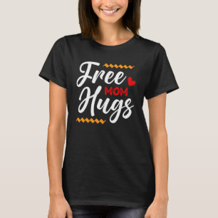Free Mum Hugs LGBT Transgender Bisexual Pride Mont T-Shirt