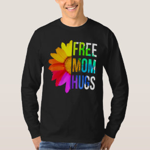 Free Mum Hugs Pride  Rainbow Lgbt 2 T-Shirt