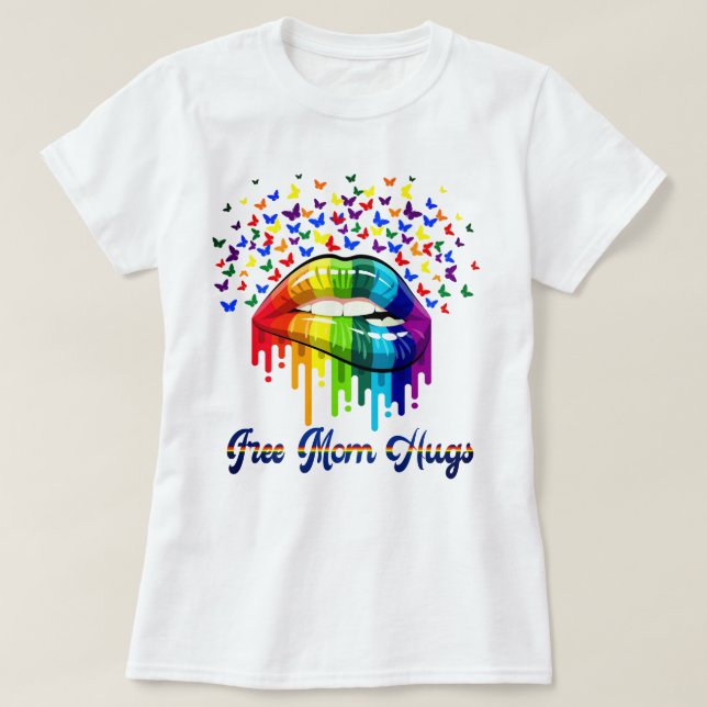 Free Mum Hugs T-Shirt (Design Front)
