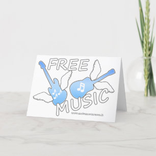 Free Music  Card