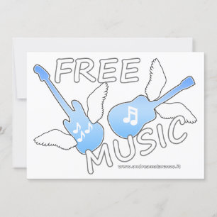 Free Music  Card