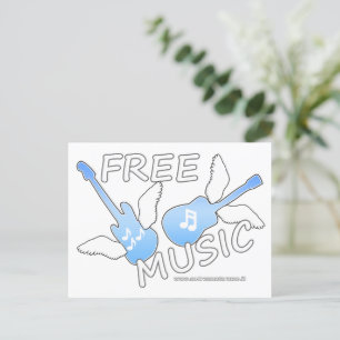 Free Music Postcard