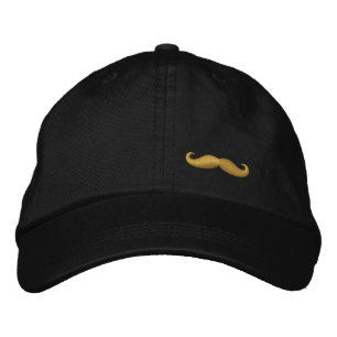 FREE MUSTACHE RIDES EMBROIDERED HAT