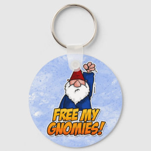 free my gnomies key ring