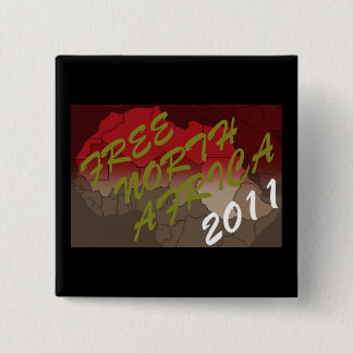 FREE NORTH AFRICA 15 CM SQUARE BADGE