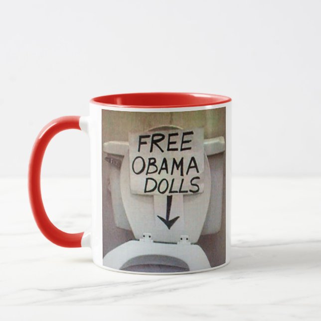 FREE OBAMA DOLLS MUG (Left)