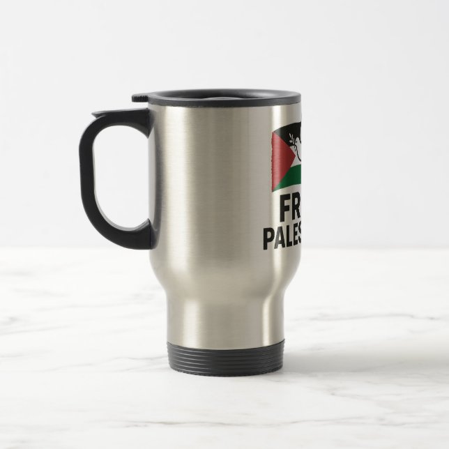 free palasthin  travel mug (Left)