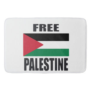 Free Palastine Bath Mat