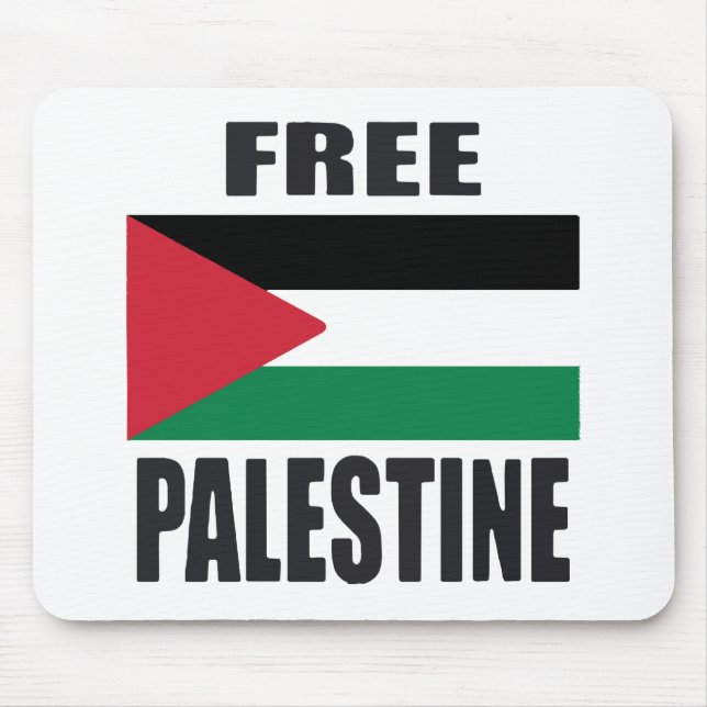 Free Palastine Mouse Mat (Front)