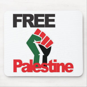 Free Palestine - فلسطين علم  - Palestinia Mouse Mat