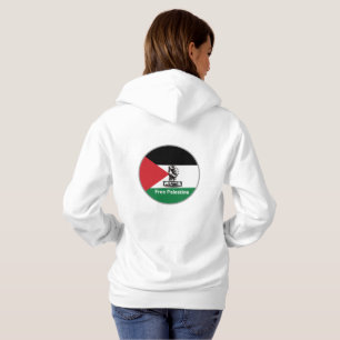 FREE Palestine Arabic text Hoodie